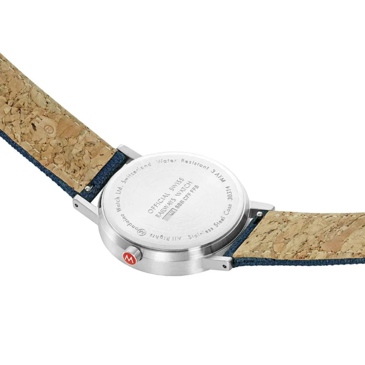 Mondaine Classic Unisex Blue Watch A660.30314.40SBD