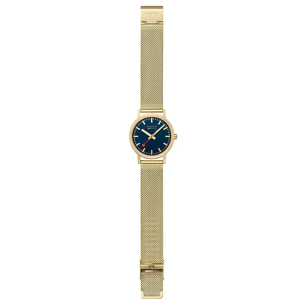 Mondaine Classic Unisex Gold Watch A660.30314.40SBM