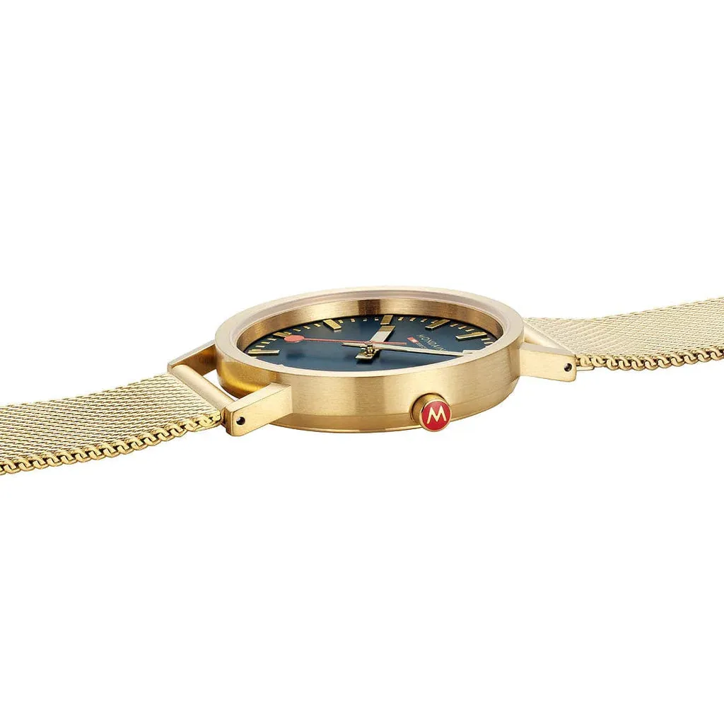 Mondaine Classic Unisex Gold Watch A660.30314.40SBM
