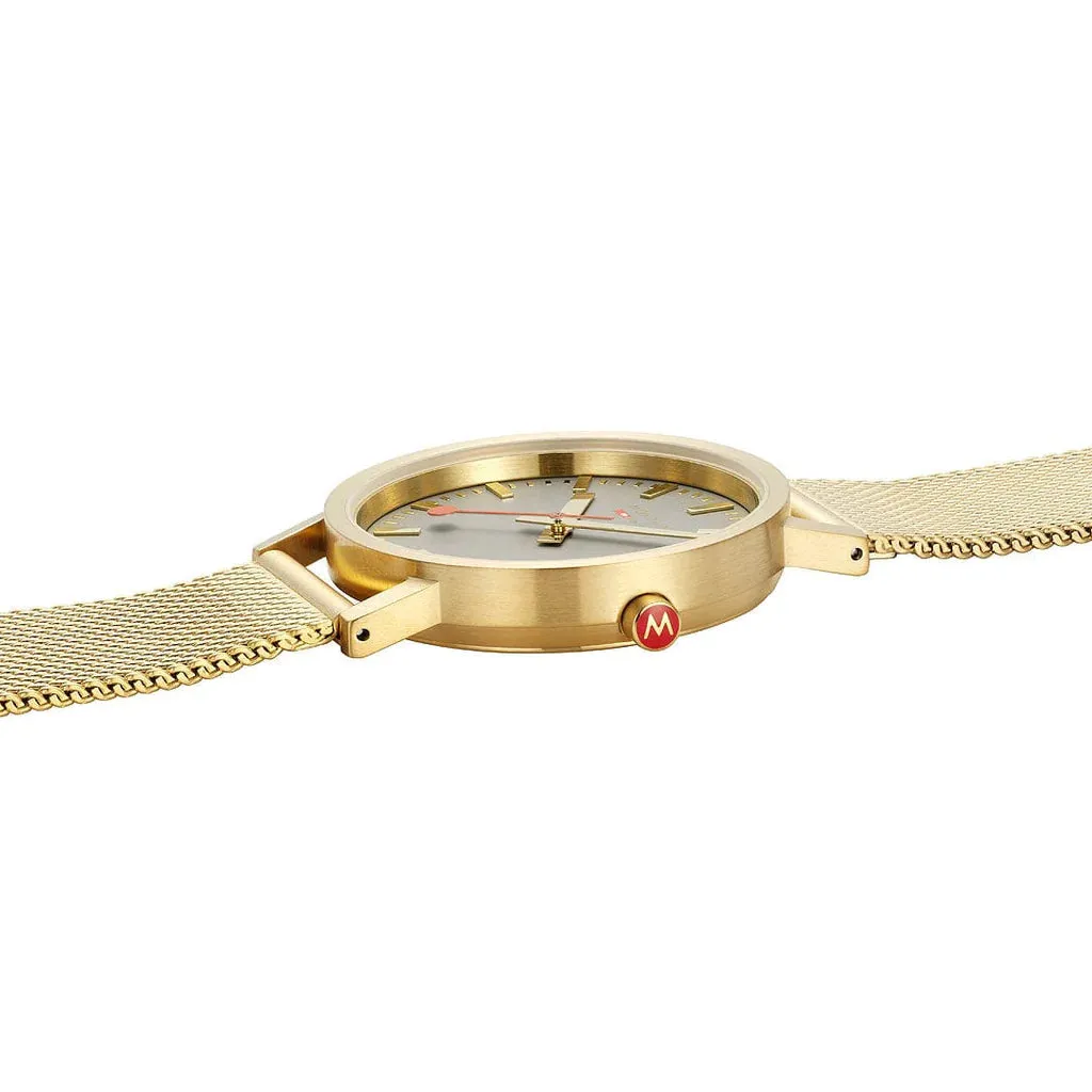 Mondaine Classic Unisex Gold Watch A660.30314.80SBM