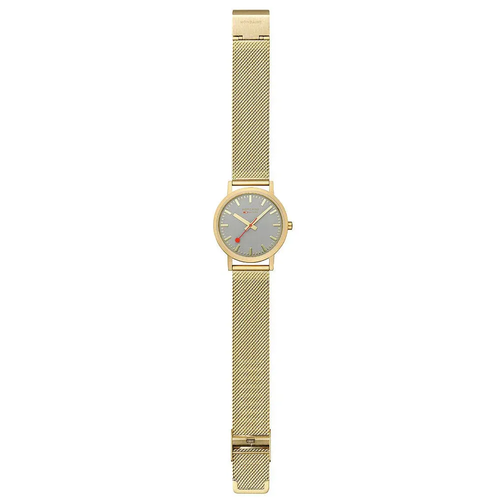 Mondaine Classic Unisex Gold Watch A660.30314.80SBM