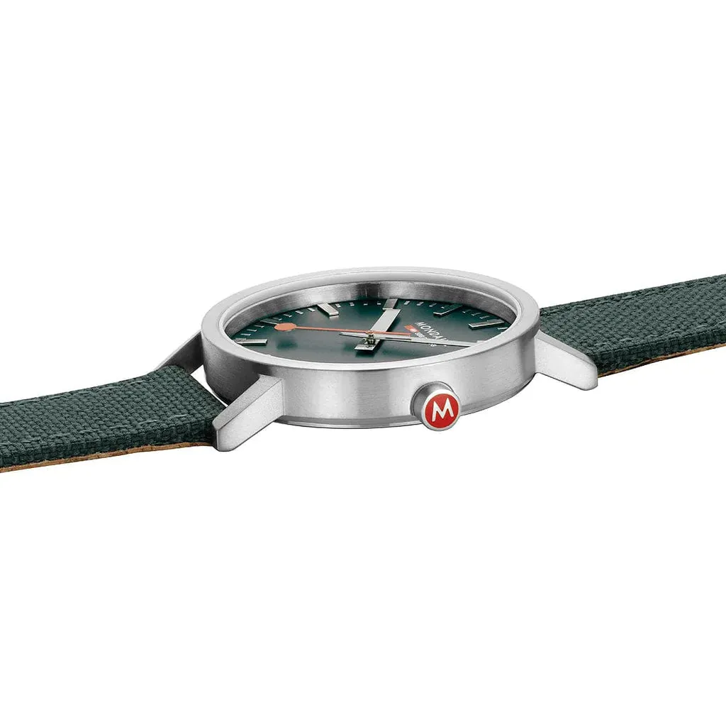 Mondaine Classic Unisex Green Watch A660.30314.60SBF