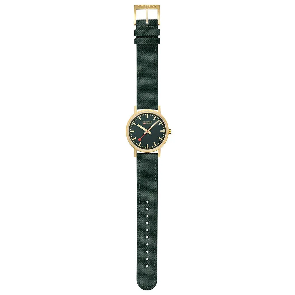 Mondaine Classic Unisex Green Watch A660.30314.60SBS