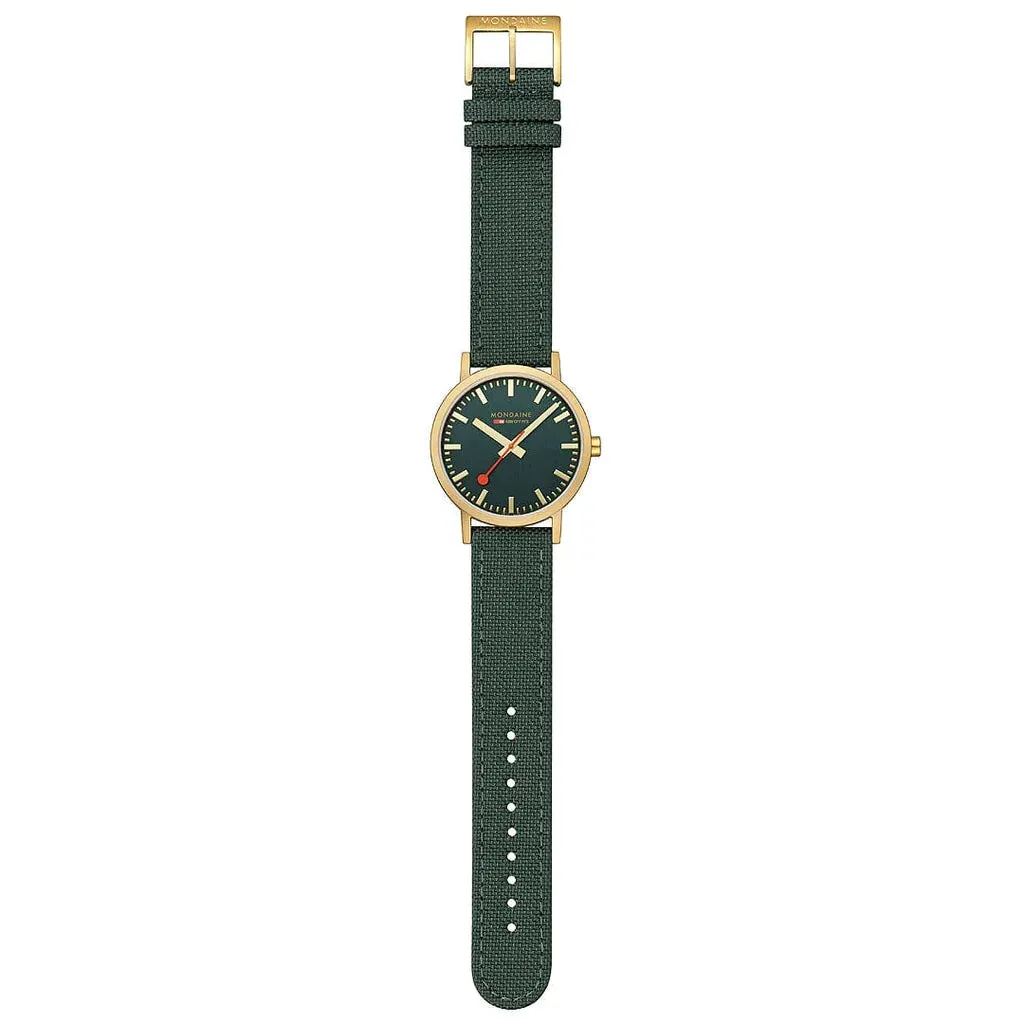 Mondaine Classic Unisex Green Watch A660.30360.60SBS