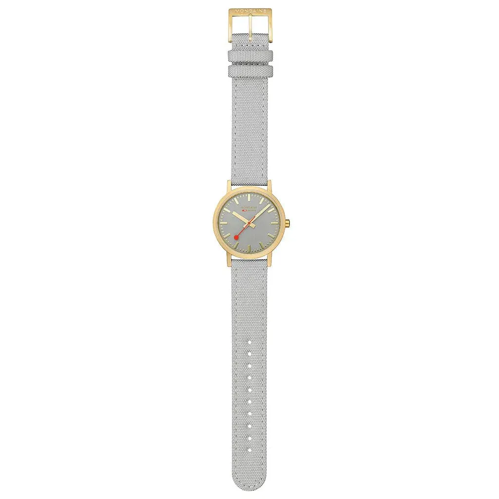 Mondaine Classic Unisex Grey Watch A660.30314.80SBU