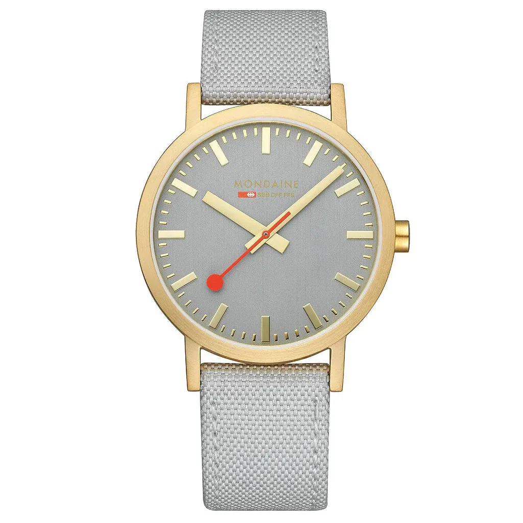 Mondaine Classic Unisex Grey Watch A660.30360.80SBU