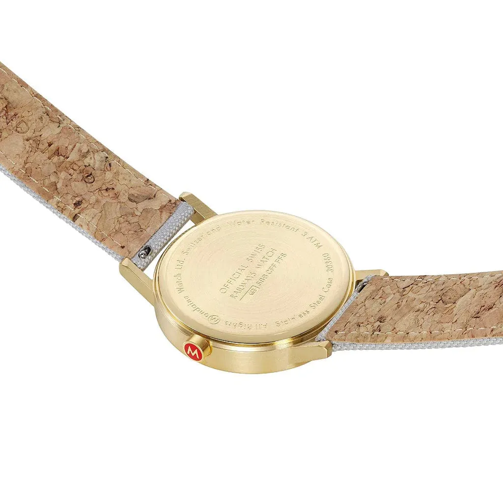 Mondaine Classic Unisex Grey Watch A660.30360.80SBU