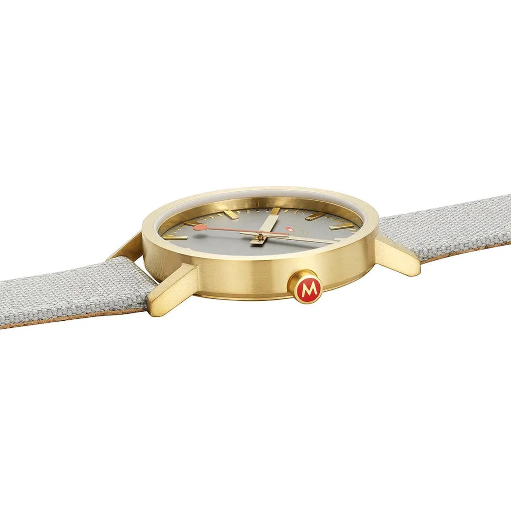 Mondaine Classic Unisex Grey Watch A660.30360.80SBU
