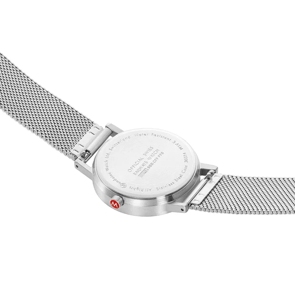 Mondaine Classic Unisex Silver Watch A660.30314.60SBJ
