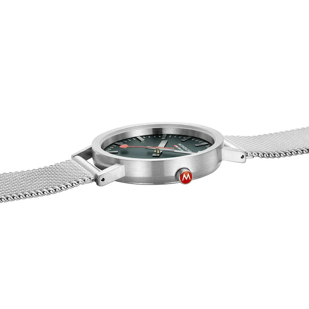 Mondaine Classic Unisex Silver Watch A660.30314.60SBJ