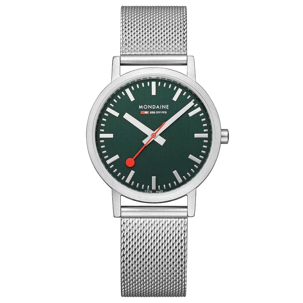 Mondaine Classic Unisex Silver Watch A660.30314.60SBJ