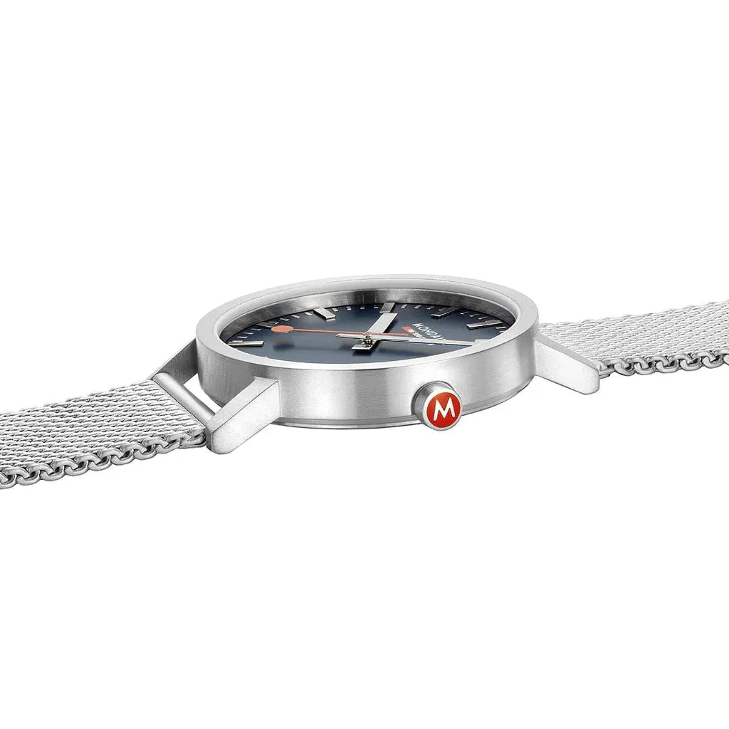 Mondaine Classic Unisex Silver Watch A660.30360.40SBJ
