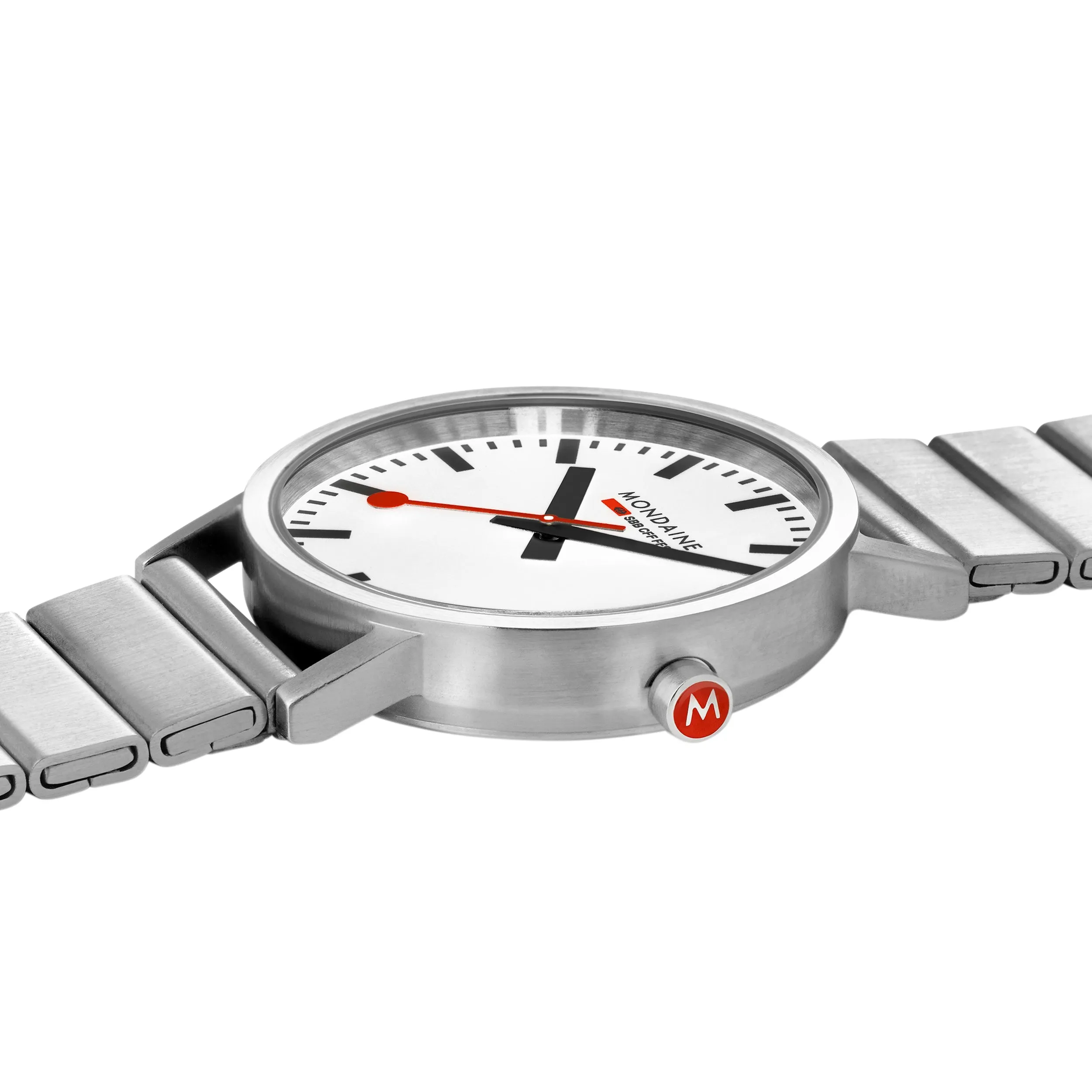 Mondaine Classic Unisex White Watch A660.30360.16SBJ