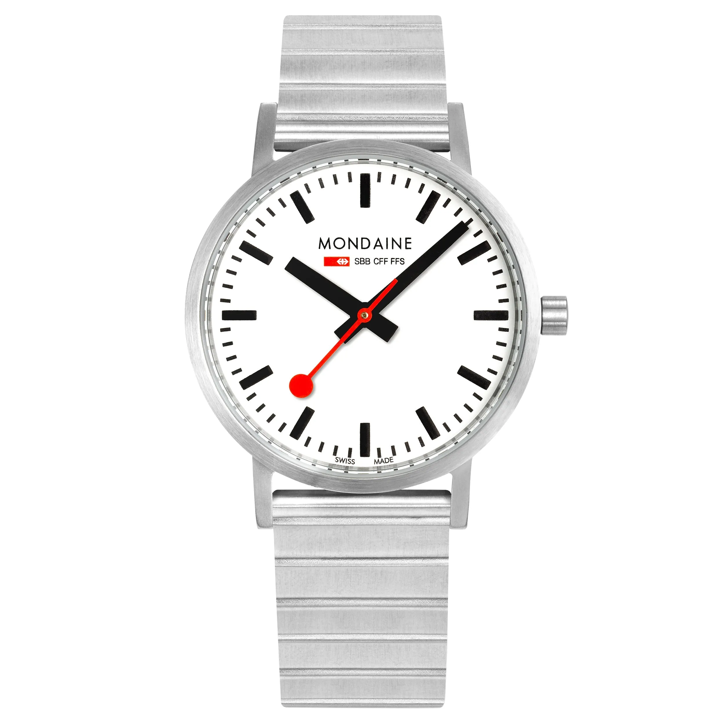 Mondaine Classic Unisex White Watch A660.30360.16SBJ