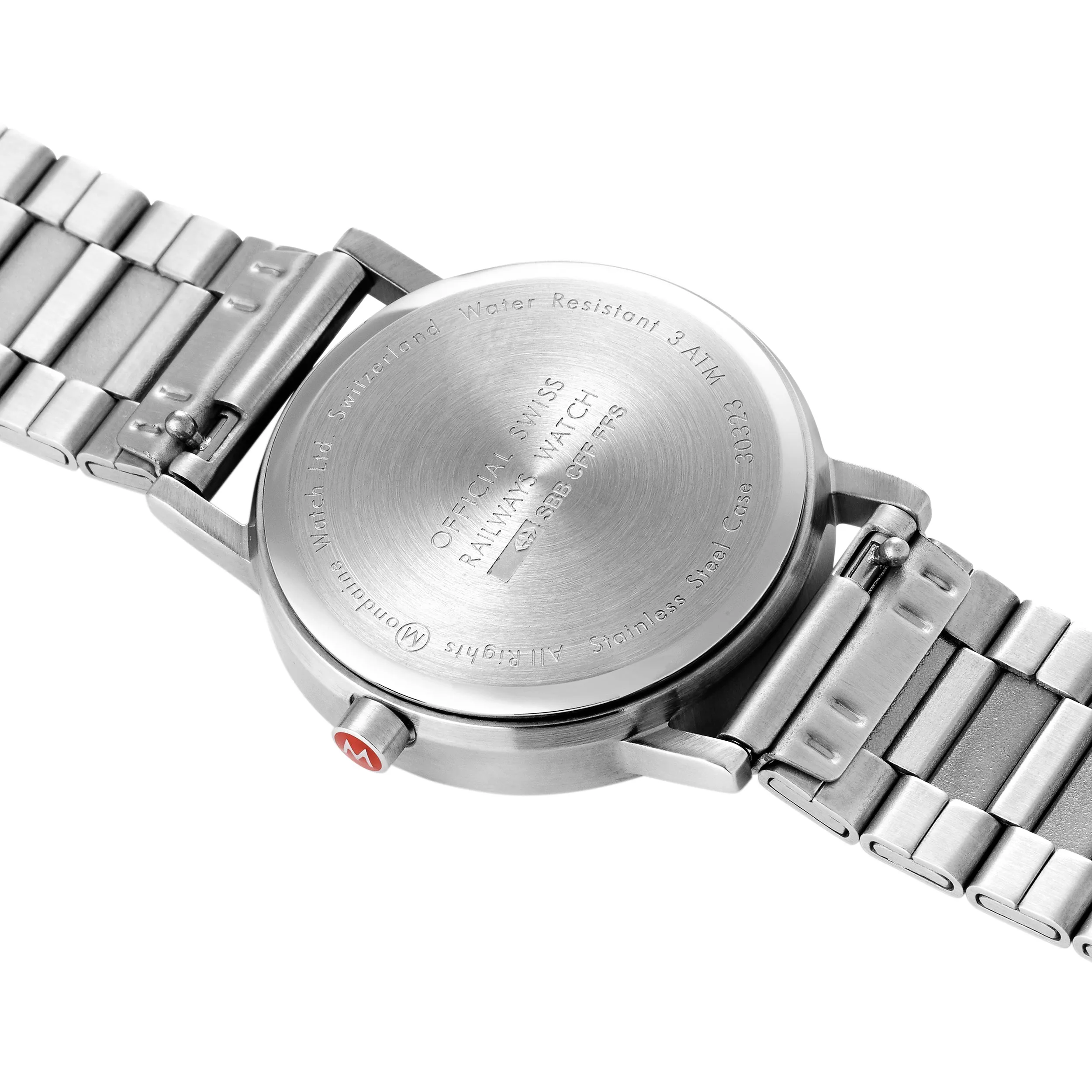 Mondaine Classic Unisex White Watch A660.30360.16SBJ