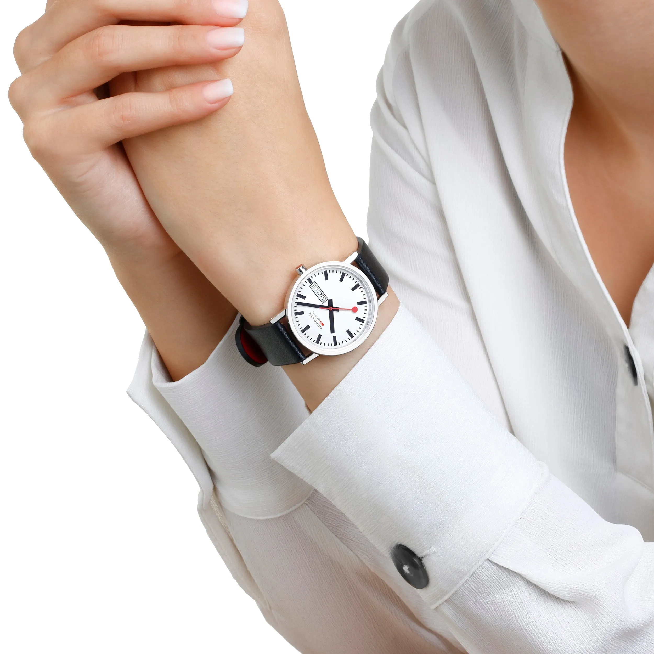 Mondaine Classic Unisex White Watch A667.30314.11SBBV