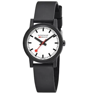 Mondaine Essence Unisex White Watch MS1.32110.RB