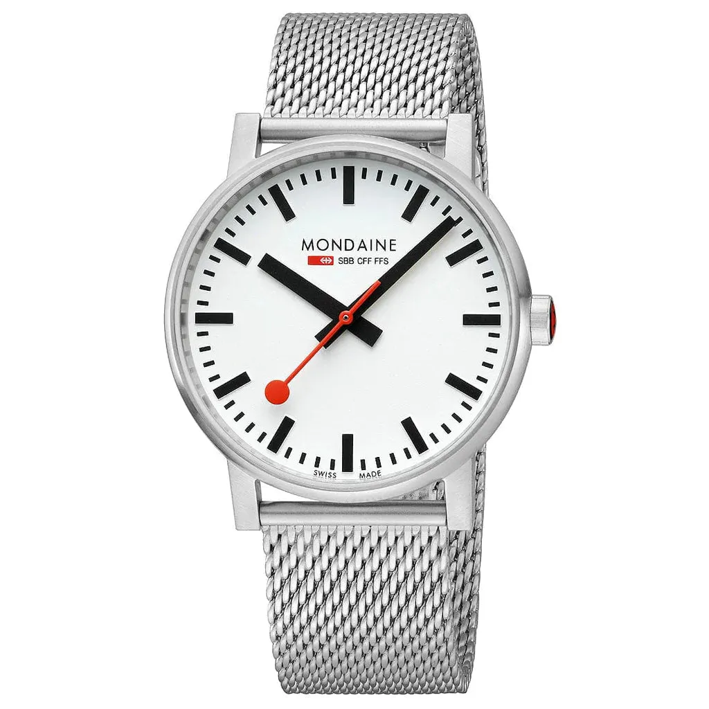 Mondaine Evo2 Ladies White Watch MSE.43110.SJ