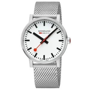Mondaine Evo2 Ladies White Watch MSE.43110.SJ