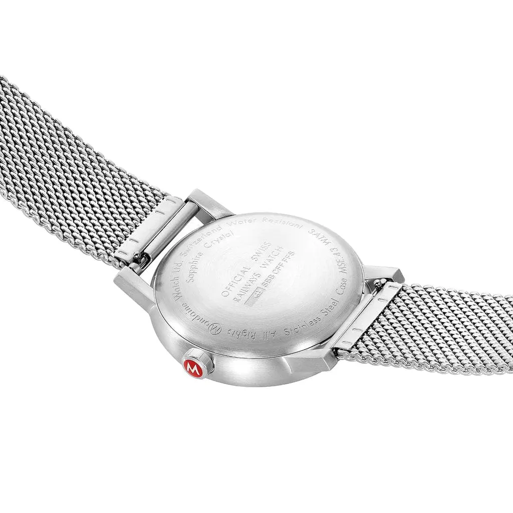 Mondaine Evo2 Ladies White Watch MSE.43110.SJ