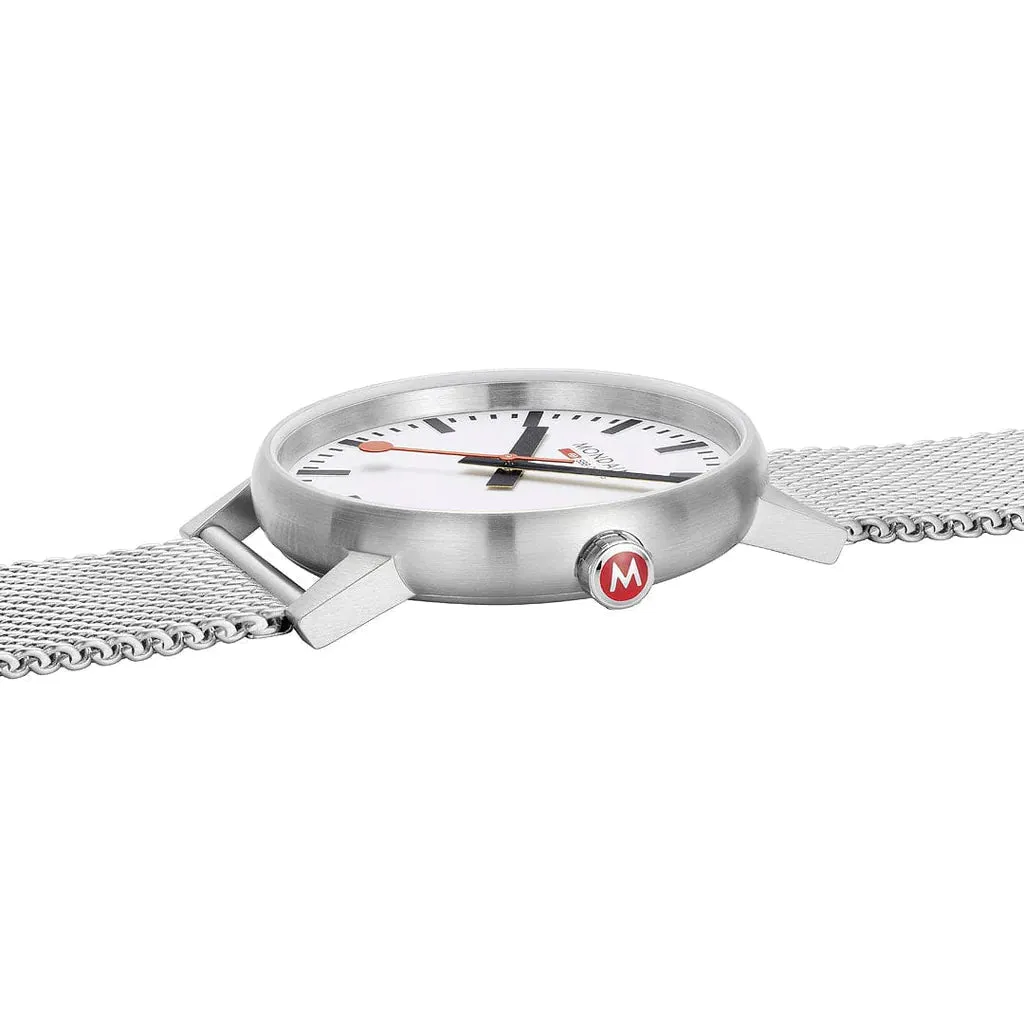 Mondaine Evo2 Ladies White Watch MSE.43110.SJ