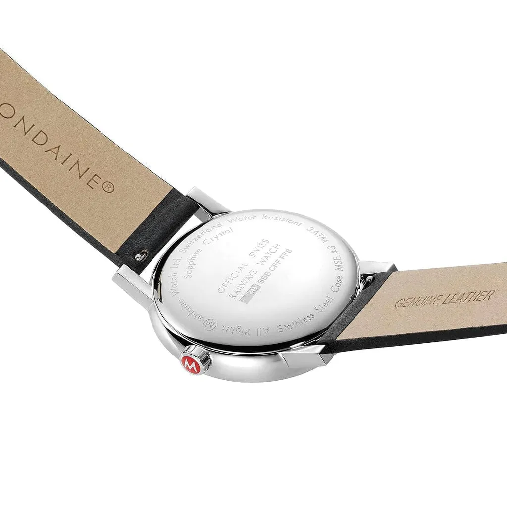 Mondaine Evo2 Men's Black Watch MSE.43120.LB