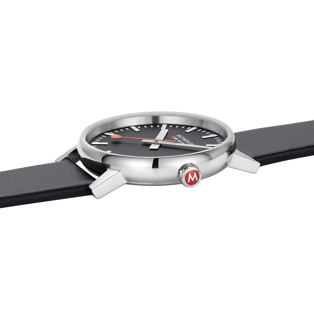Mondaine Evo2 Men's Black Watch MSE.43120.LB