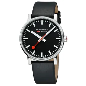 Mondaine Evo2 Men's Black Watch MSE.43120.LB