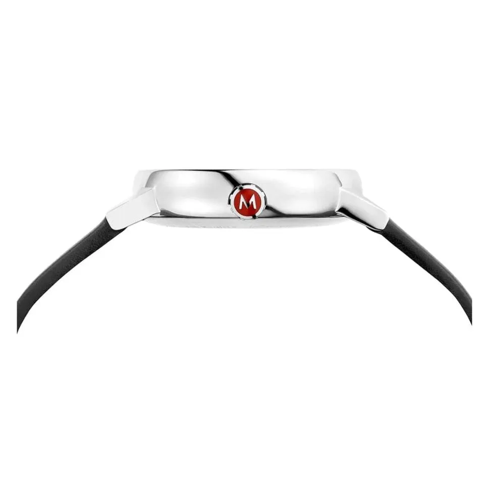 Mondaine Evo2 Unisex White Watch MSE.35110.LBV