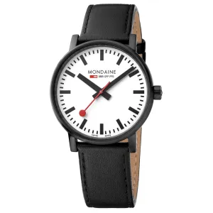 Mondaine Evo2 Unisex White Watch MSE.40111.LB
