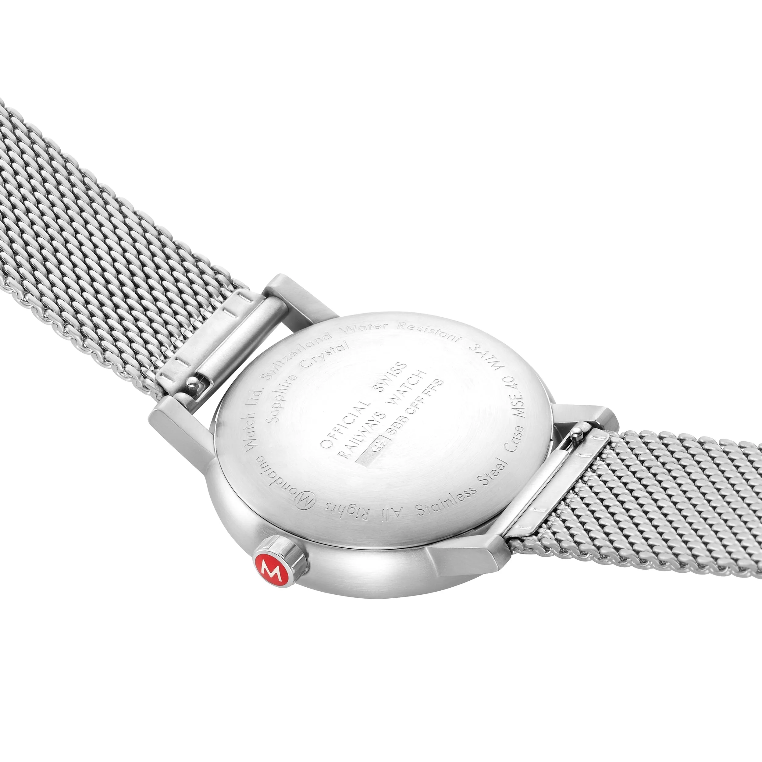 Mondaine Evo2 Unisex White Watch MSE.40210.SM