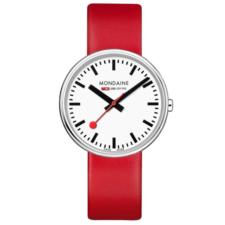 Mondaine Mini Giant Unisex White Watch MSX.3511B.LC