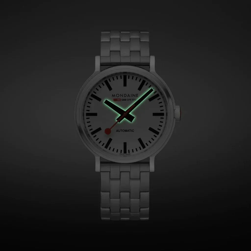 Mondaine Original Automatic Men's White Watch MST.4161B.SJ