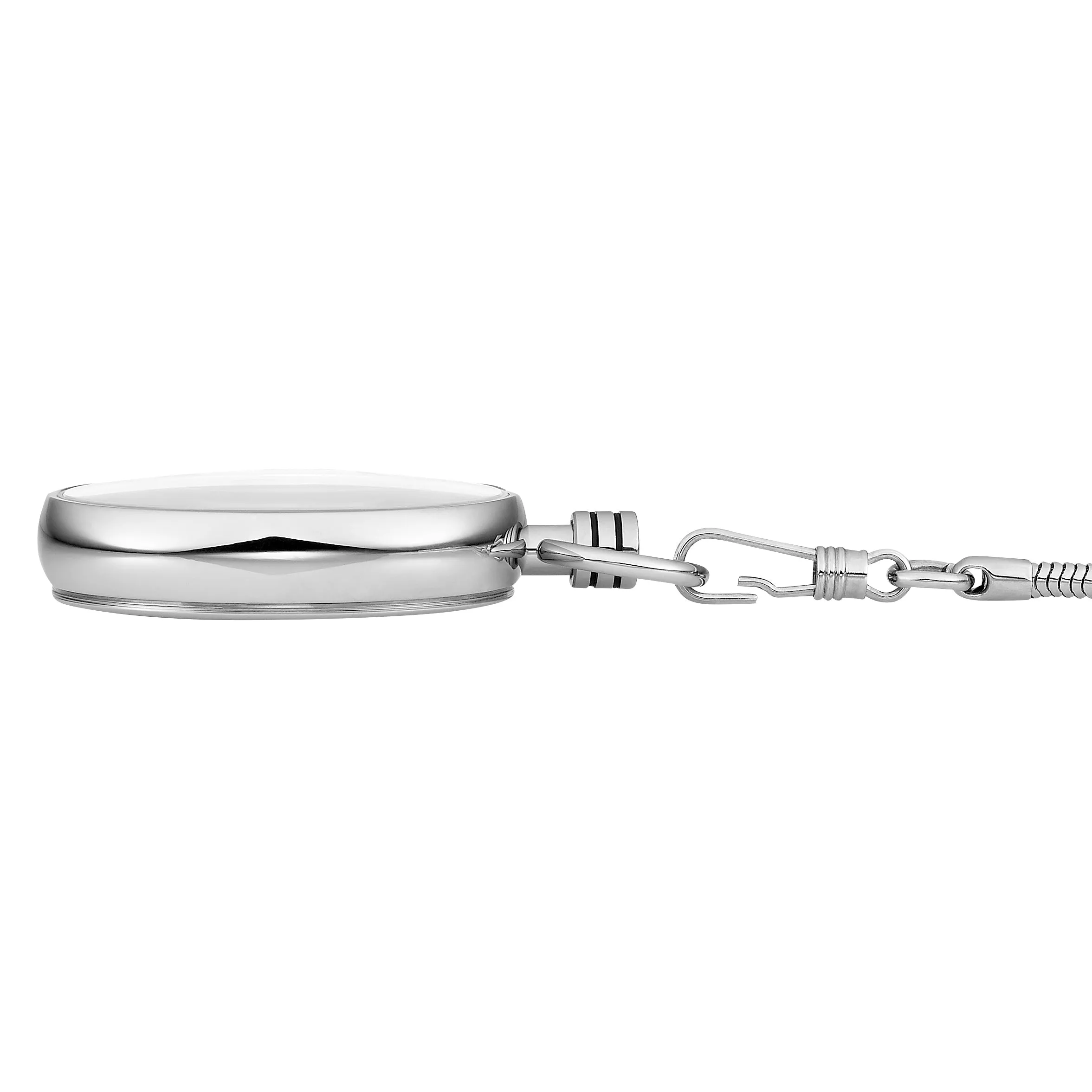 Mondaine Unisex White Pocket Watch A660.30316.11SBB
