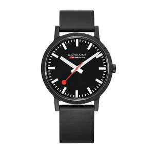 Mondaine Watch Essence Black MS1.41120.RBSET