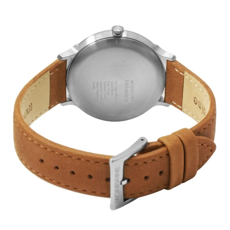 Mondaine Watch Helvetica No1 Light Brown MH1.L2210.LG