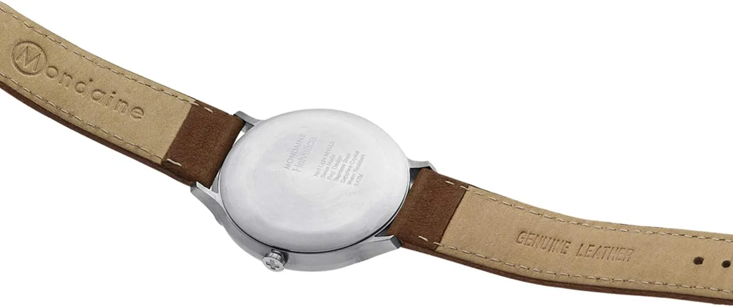 Mondaine Watch Helvetica No1 Light Brown MH1.L2210.LG