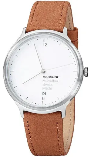 Mondaine Watch Helvetica No1 Light Brown MH1.L2210.LG