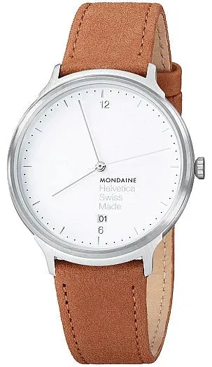 Mondaine Watch Helvetica No1 Light Brown MH1.L2210.LG