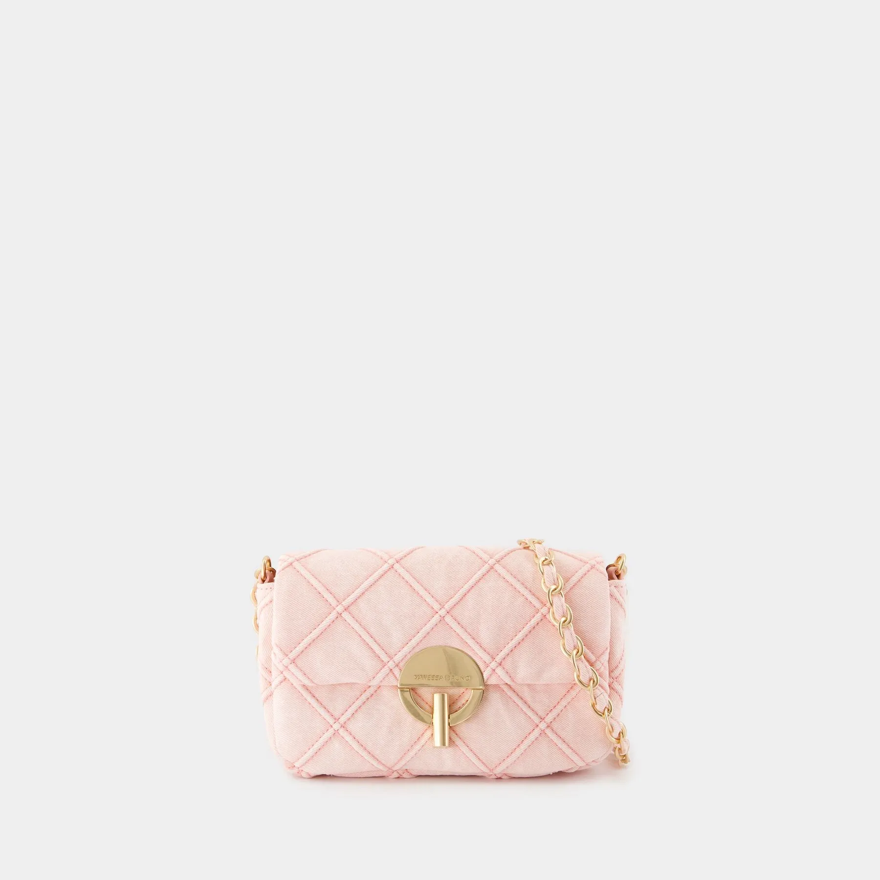 Moon Moyen Crossbody - Vanessa Bruno - Cotton - Pink