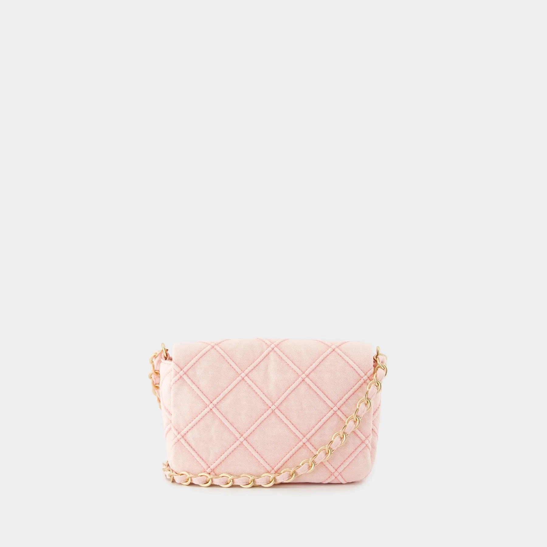 Moon Moyen Crossbody - Vanessa Bruno - Cotton - Pink