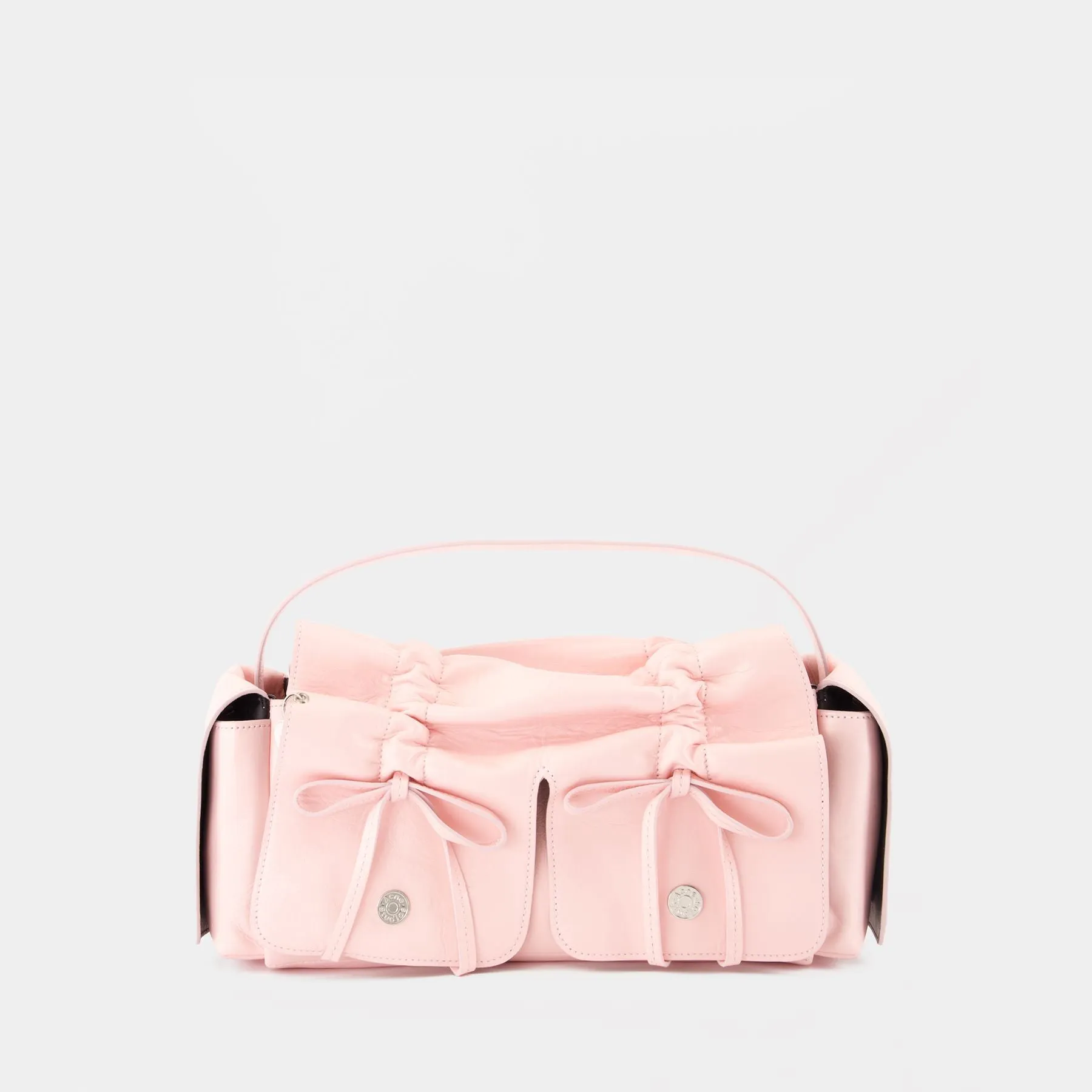Multipocket Lux Shoulder Bag - Acne Studios - Leather - Pink