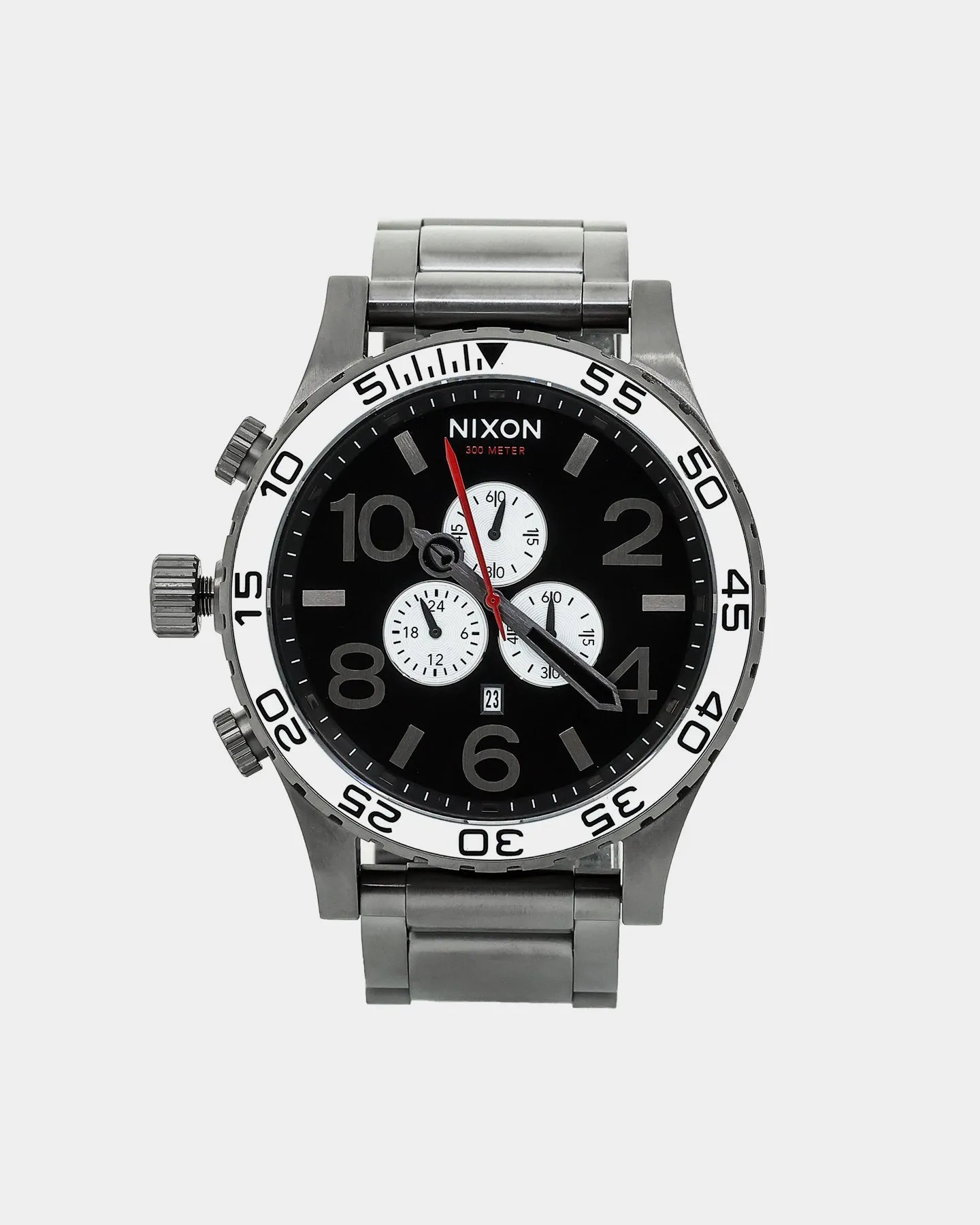 Nixon 51-30 Chrono Black/White/Gun