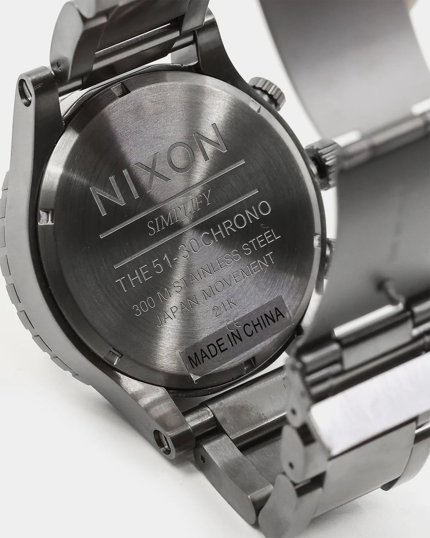 Nixon 51-30 Chrono Black/White/Gun