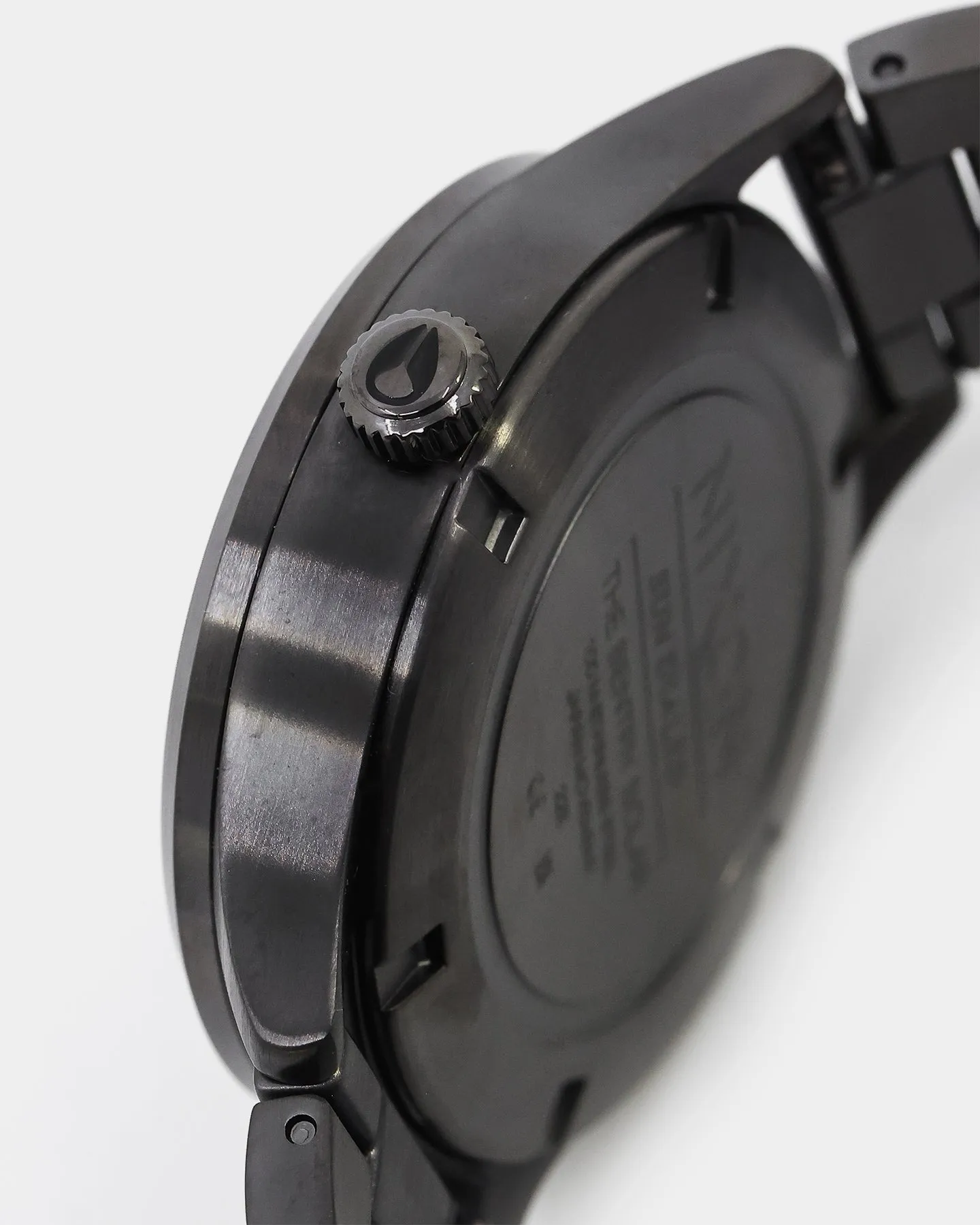 Nixon Sentry Solar Stainless Steel Watch Gunmetal