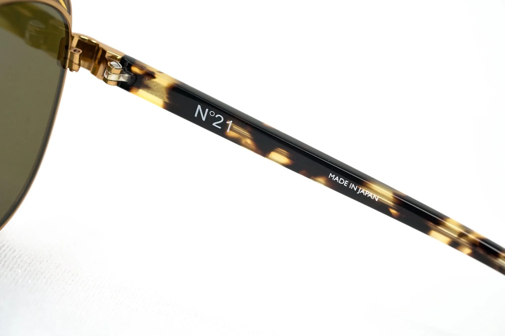 NO 21 Sunglasses Golden Brown