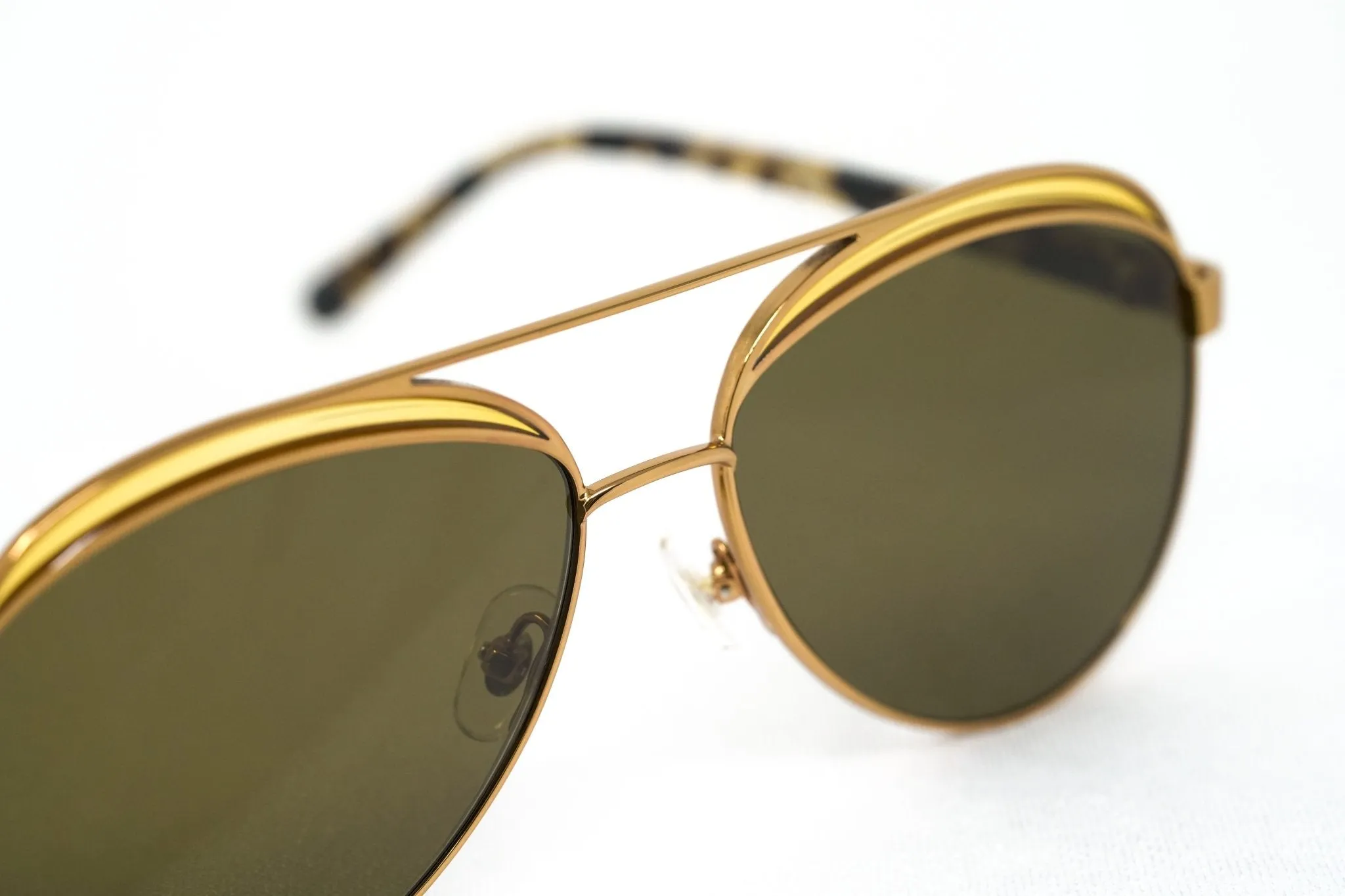 NO 21 Sunglasses Golden Brown