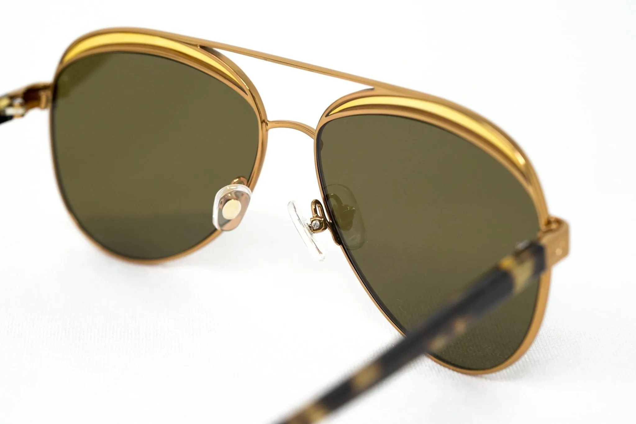NO 21 Sunglasses Golden Brown