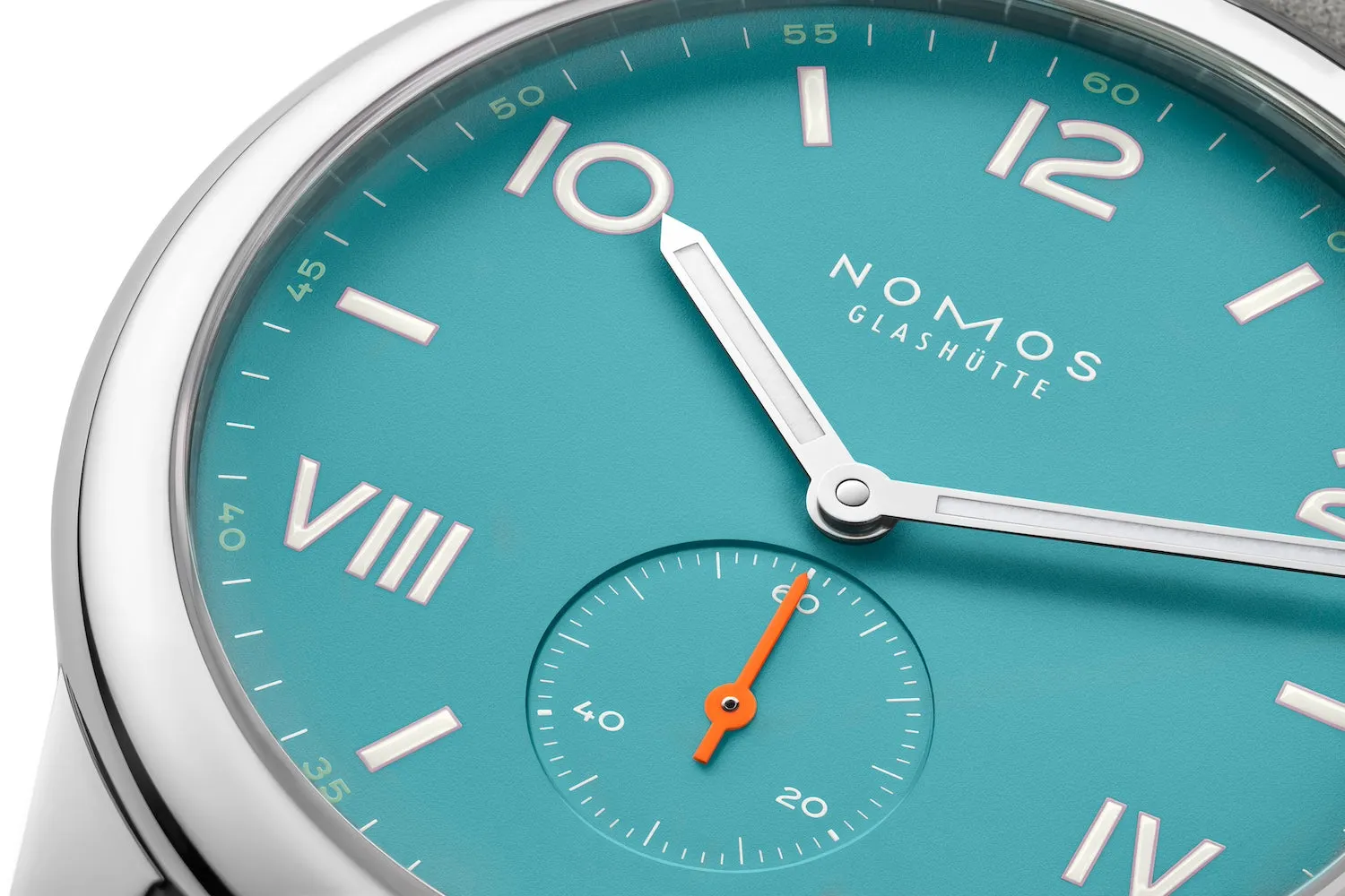 Nomos Glashutte Club Campus 38 Endless Blue Watch