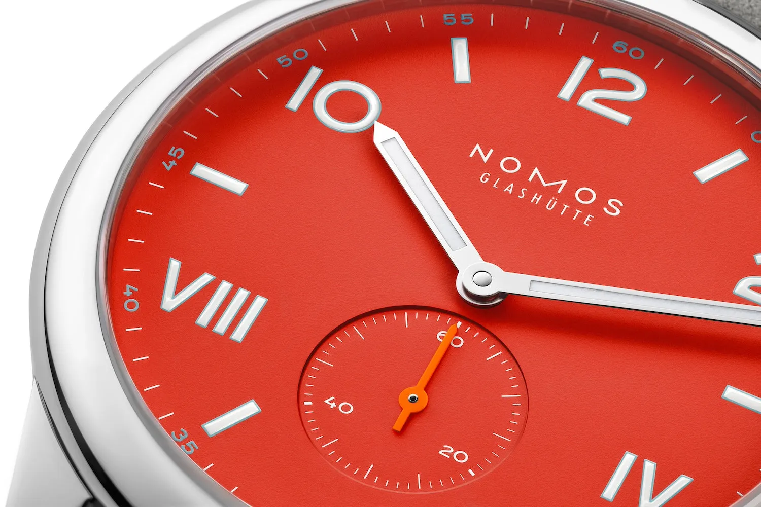 Nomos Glashutte Club Campus 38 Nonstop Red Watch
